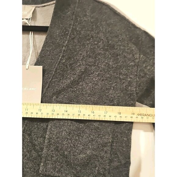 NWT Everlane Women’s 100% Wool Gray Cardigan Sweater Size XXS Warm Comfy Ethical - Picture 7 of 11